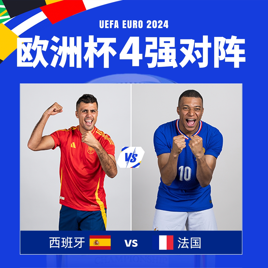 欧洲杯半决赛聚焦：西班牙挑战法国，四强争霸